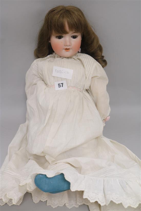 An Armand Marseille 390 A7M doll, 62cm.